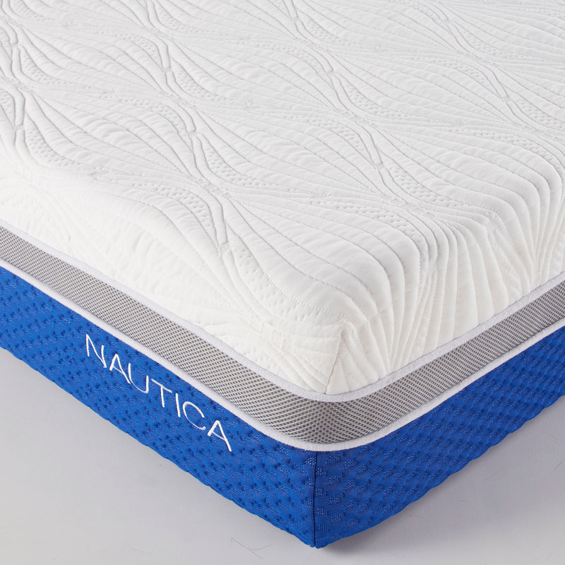 Nautica Home 10" Calm Cushion Firm Gel Memory Foam Mattress - Twin XL