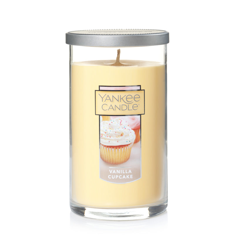 Yankee Candle Medium Pillar Candle - Vanilla Cupcake