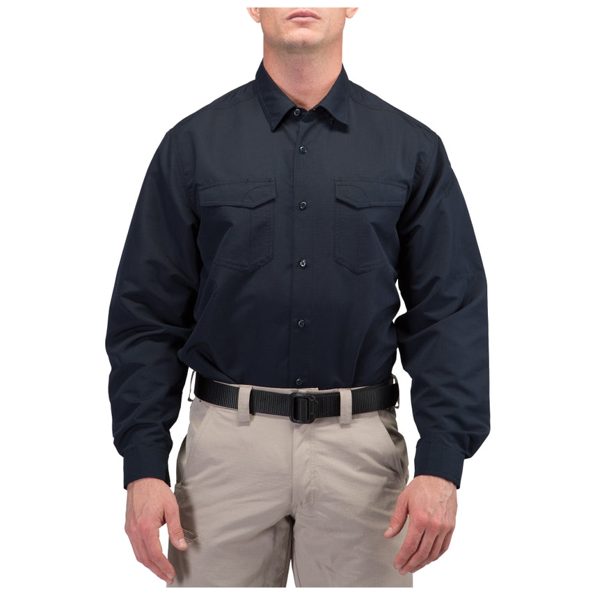 5.11 Mens Fast-Tac Long Sleeve Button Down Shirt - Size Tall