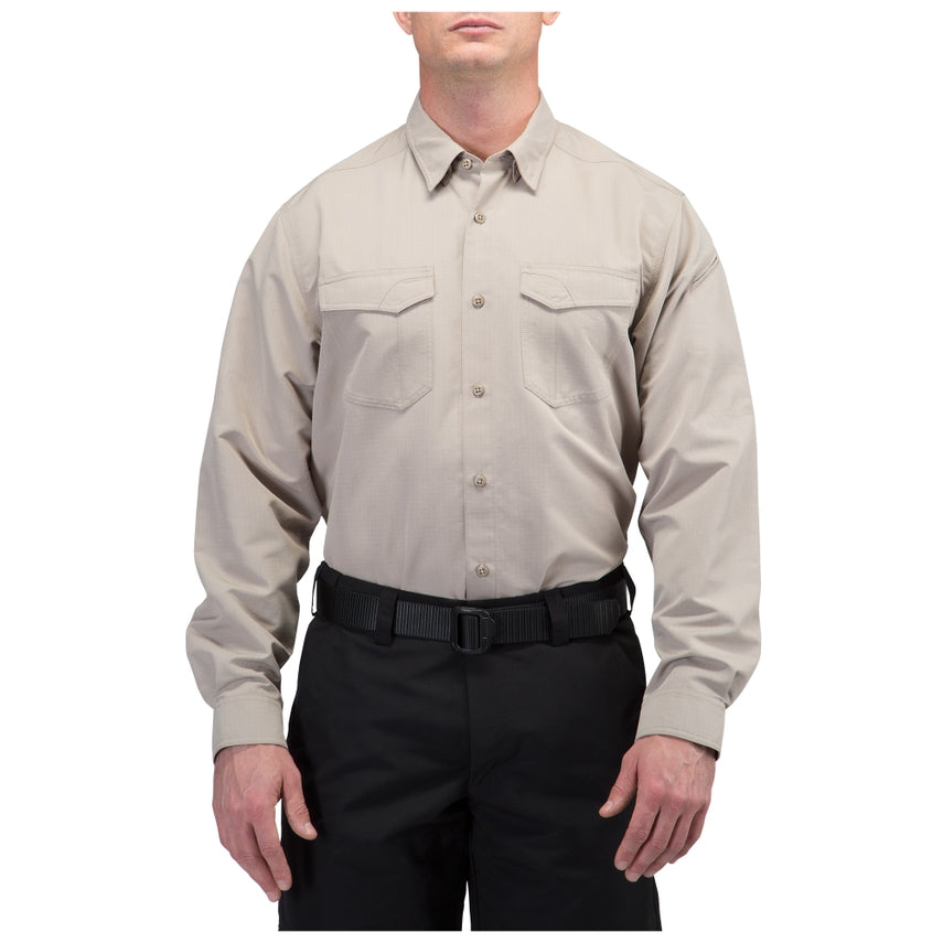 5.11 Mens Fast-Tac Long Sleeve Button Down Shirt