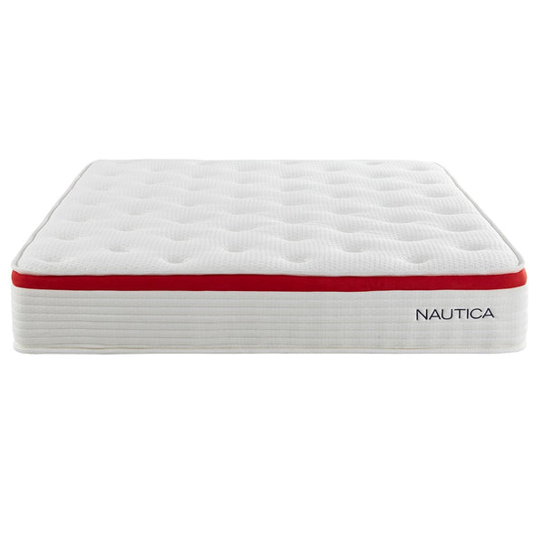 Nautica Home 10" Harmony Cushion Firm Hybrid Innerspring Mattress - California King