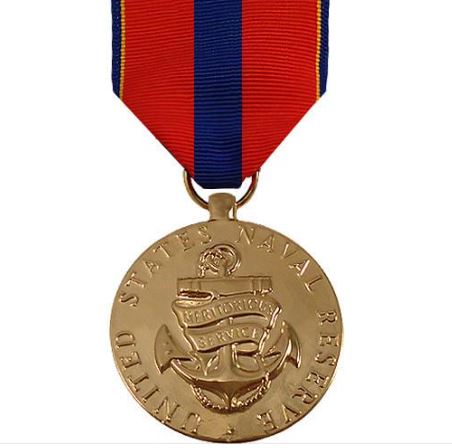 Vanguard FS Medal Anodized Navy Reserve Meritorious Service