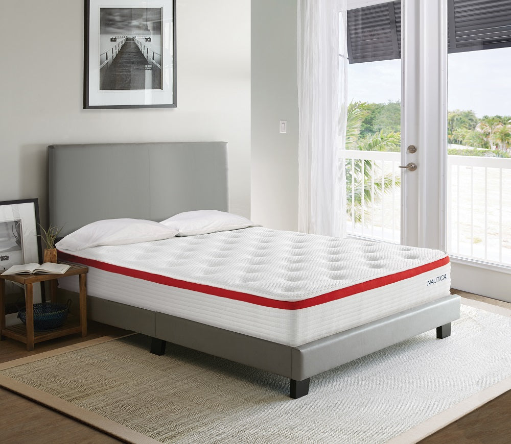 Nautica Home 10" Harmony Cushion Firm Hybrid Innerspring Mattress - Full