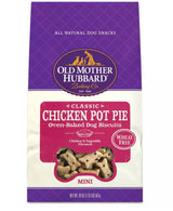 Old Mother Hubbard Crunchy Classic Chicken Pot Pie Oven Baked Dog Biscuits - Mini - 20 oz. Bag