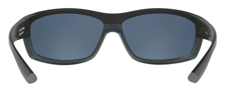 Costa Del Mar Mens Saltbreak Matte Black Frame - Blue Mirror 580 Plastic Lens - Polarized Sunglasses