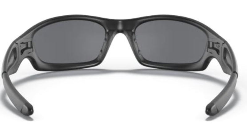 Oakley Standard Issue Straight Jacket Matte Black Frame - Gray Lens - Non Polarized Sunglasses
