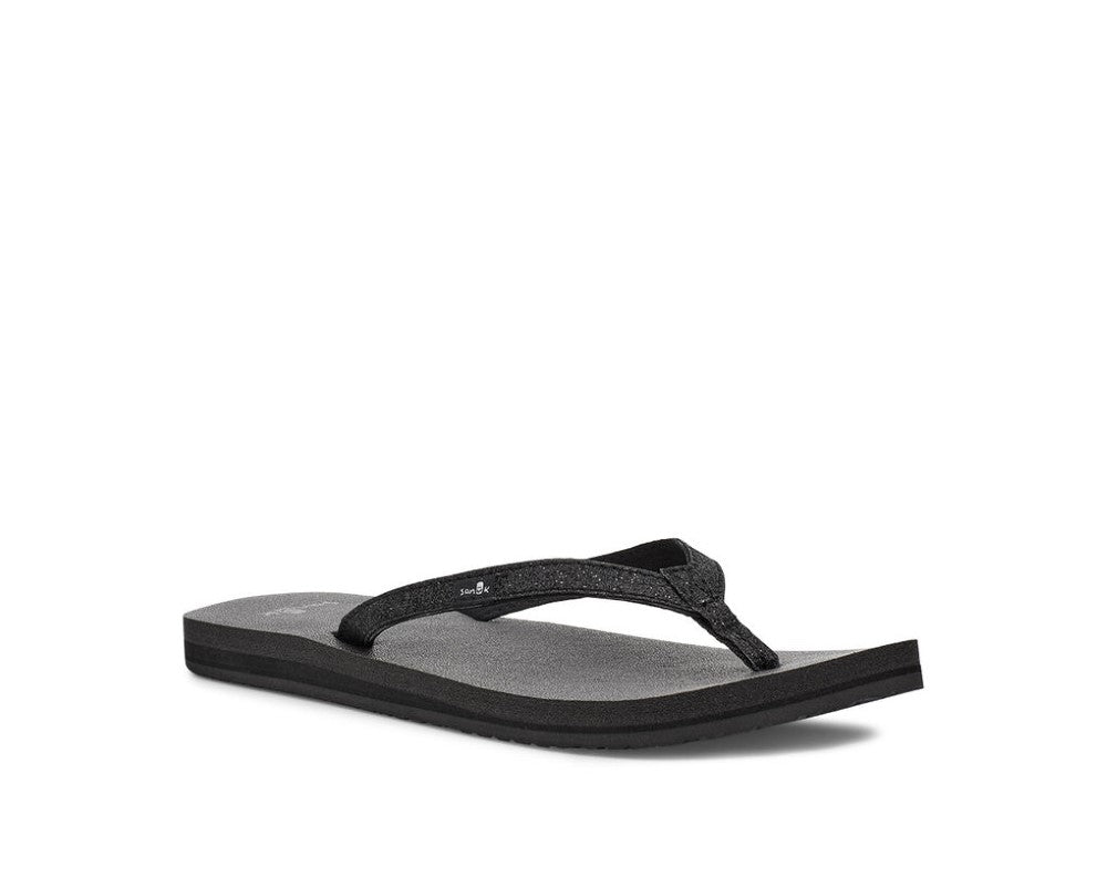 Sanuk Womens Yoga Joy Sparkle Sandal