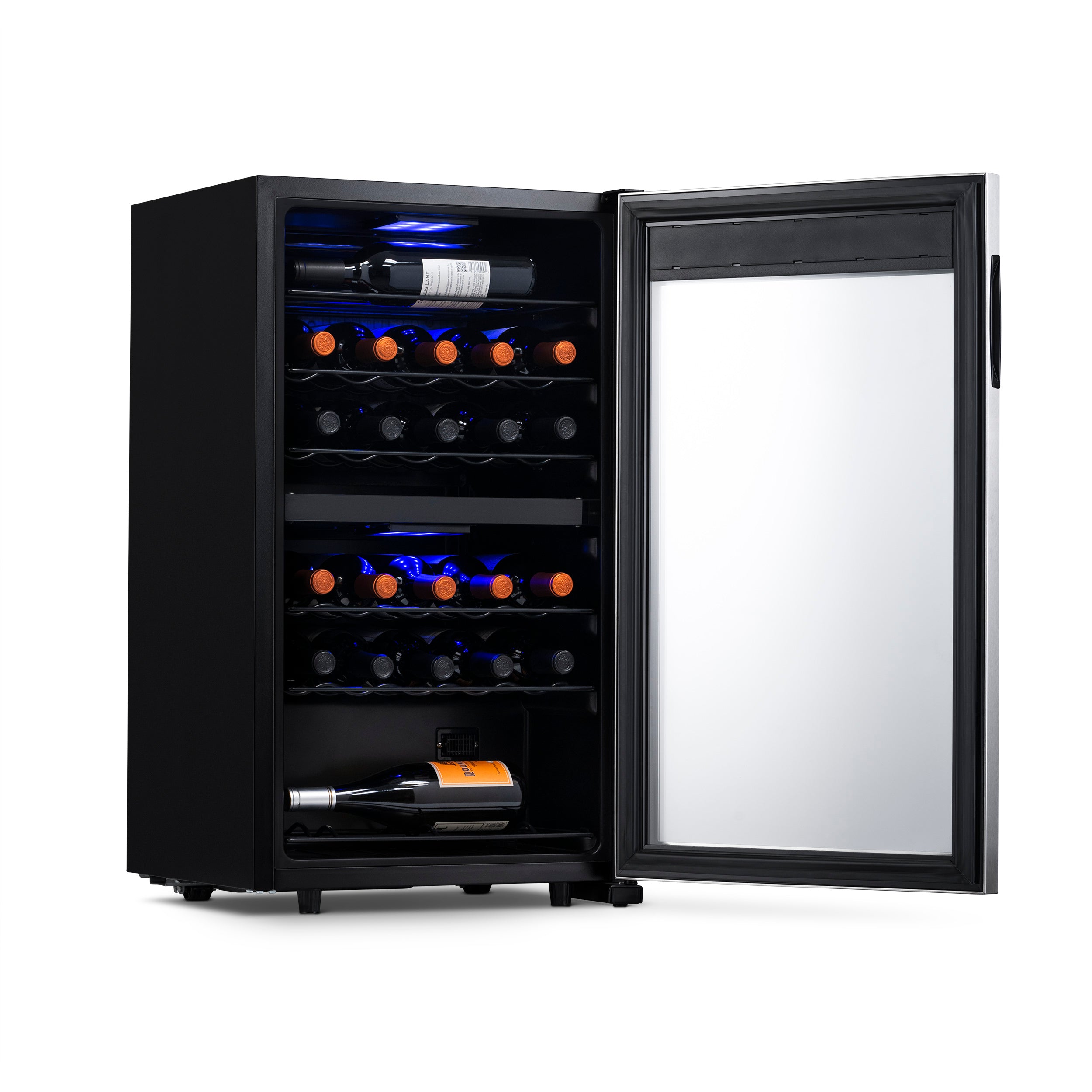 NewAir 28 Bottle Dual Zone Freestanding Wine Cooler