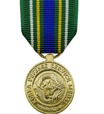 Vanguard FS Medal Anodized Korea Defense Service