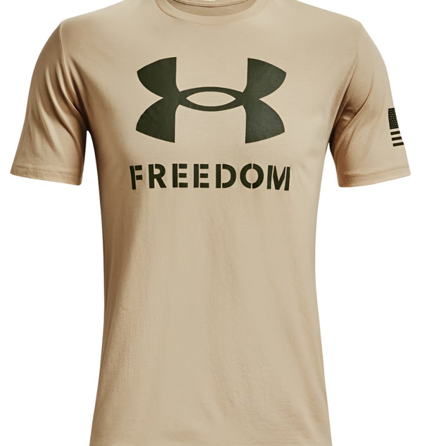 Under Armour Mens UA Freedom Logo Short Sleeve T-Shirt