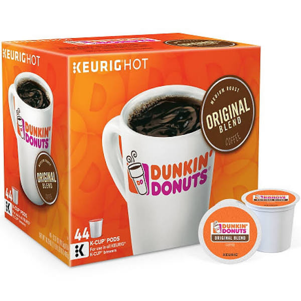 Keurig Dunkin Donuts Original Blend Medium K-Cup Pods - 44 Count