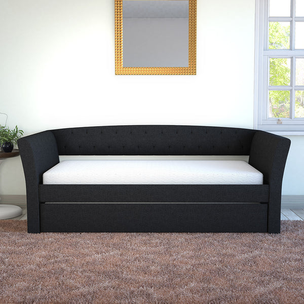 Boyd New Haven Upholstered Sofa Twin Daybed with Trundle