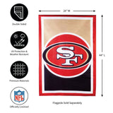 Team Sports America San Francisco 49ers Regular Flag