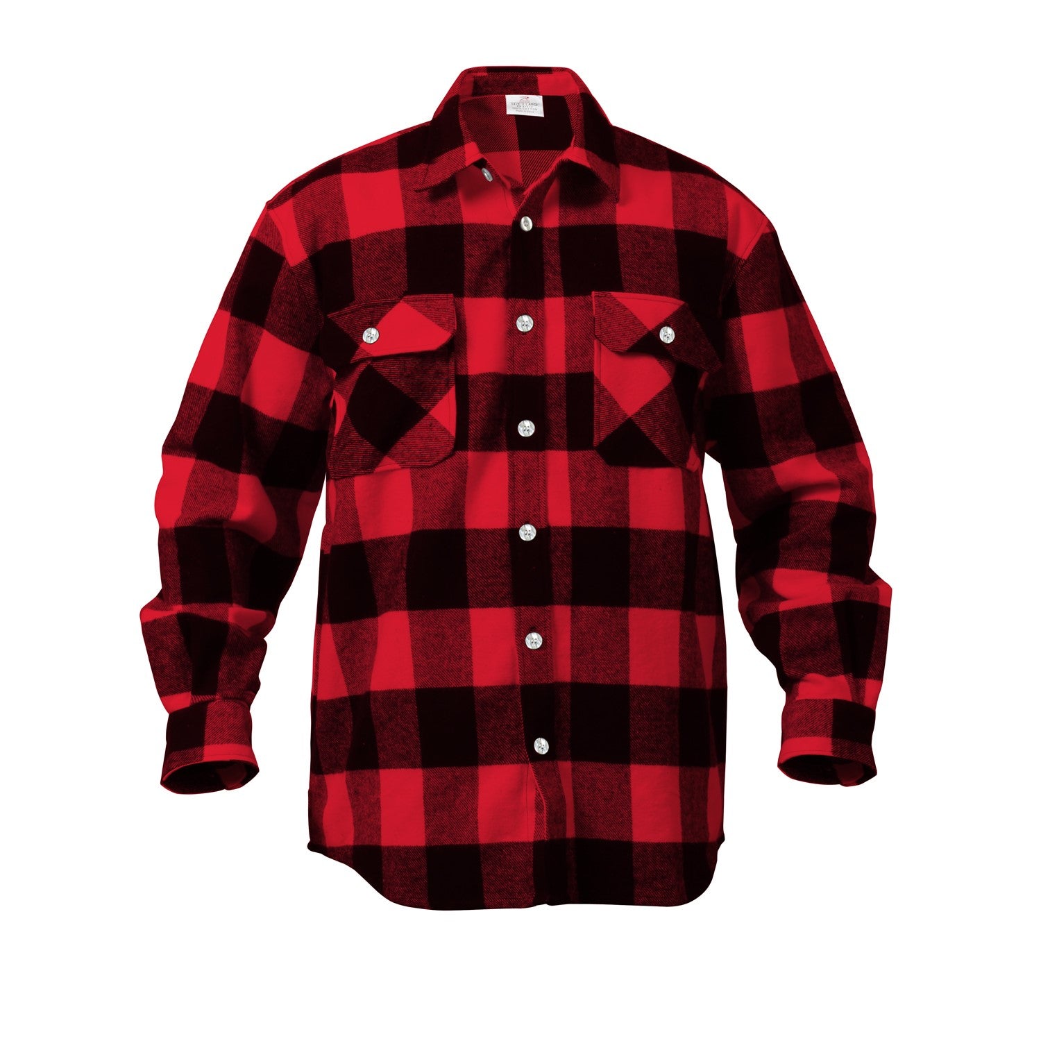 Rothco Mens Extra Heavyweight Buffalo Flannel Shirt - Size 2XL - 4XL