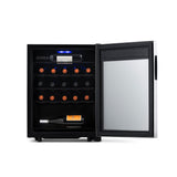 NewAir 23 Bottle Single Zone Freestanding Wine Cooler