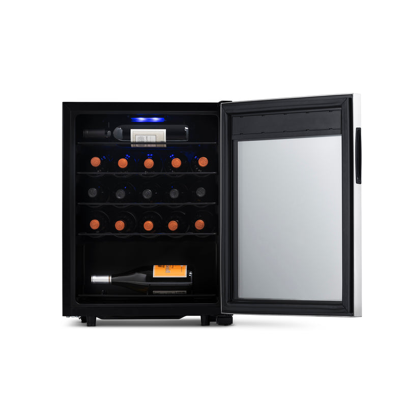 NewAir 23 Bottle Single Zone Freestanding Wine Cooler