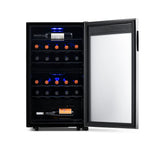 NewAir 28 Bottle Dual Zone Freestanding Wine Cooler