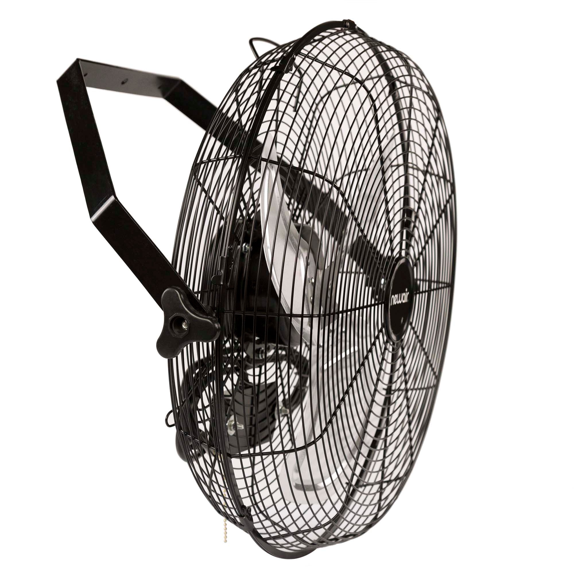 NewAir 18” High Velocity Wall Mounted Fan with Sealed Motor Housing and Ball Bearing Motor