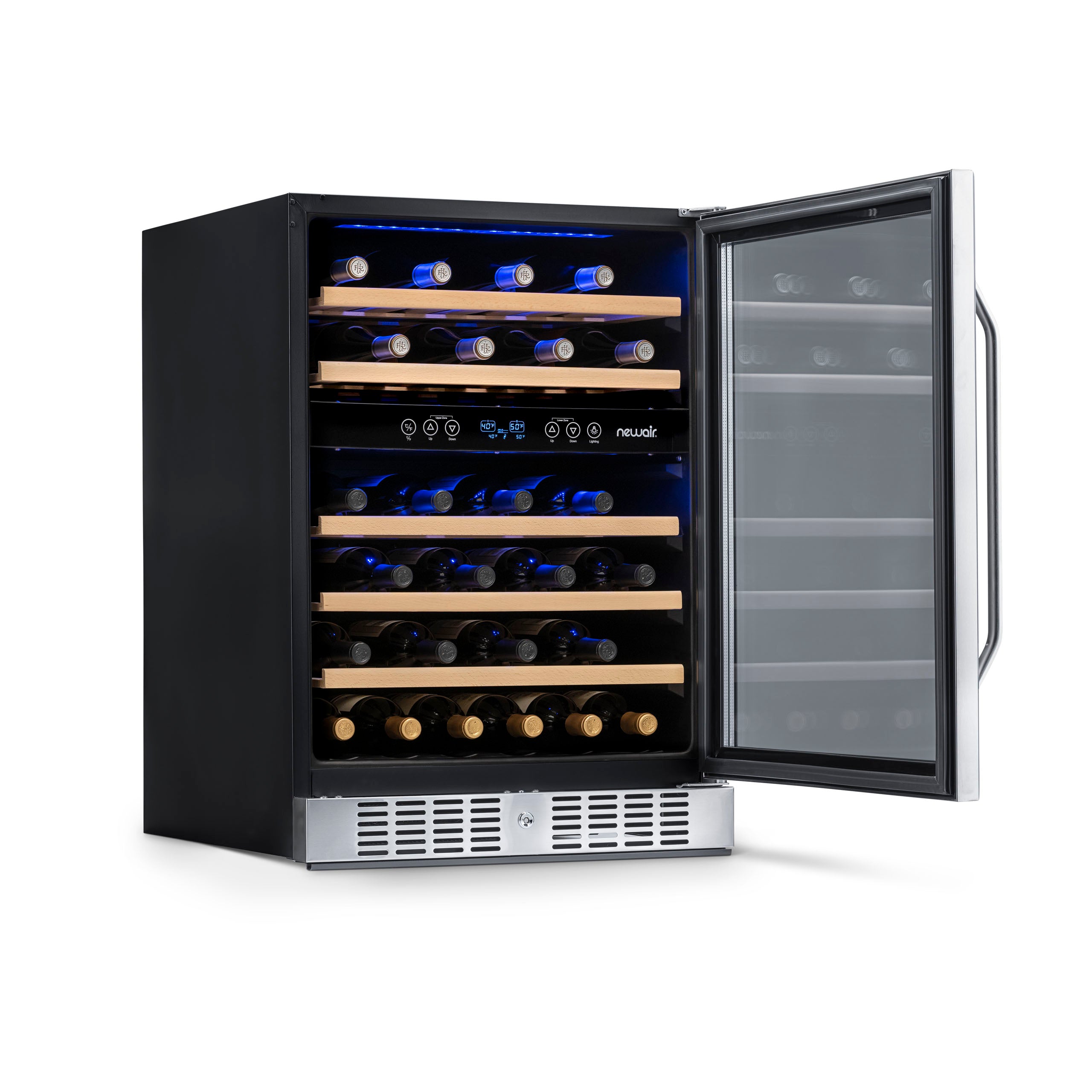 NewAir Dual Zone 46 Bottle Wine Cooler