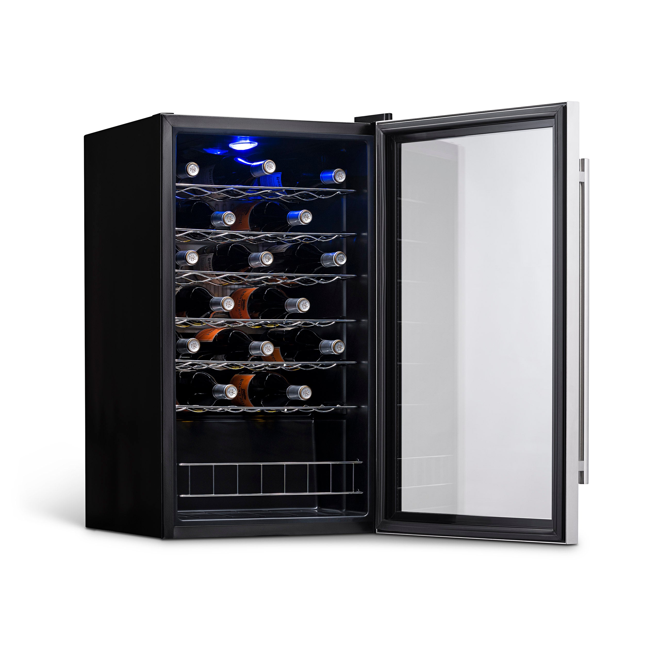 NewAir Freestanding 33 Bottle Compressor Wine Fridge