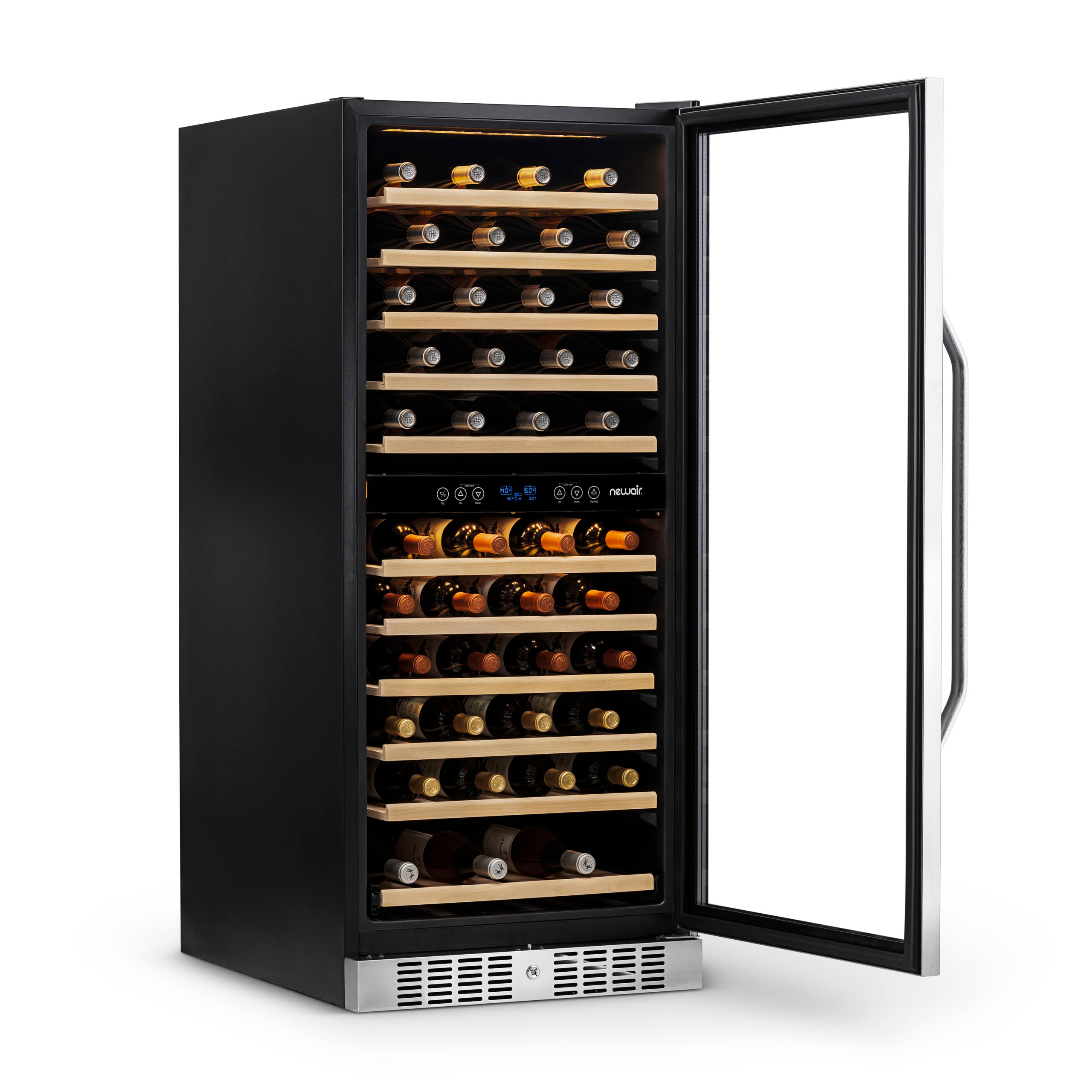 NewAir 116 Bottle Dual Zone Compressor Wine Cooler