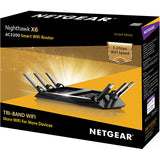 NETGEAR  Nighthawk X6 AC3200 Tri-Band Gigabit WiFi Router
