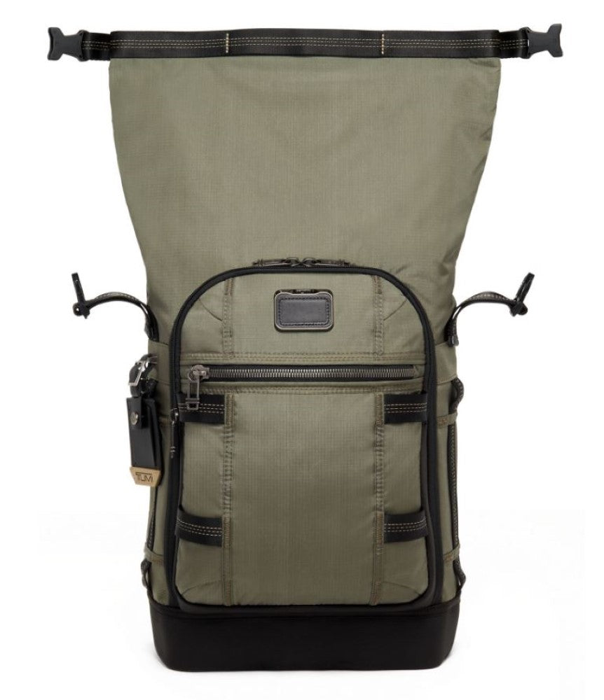 TUMI Alpha Bravo Ally Roll Top Backpack – ShopCGX TUMI Alpha Bravo Ally Roll Top Backpack – ShopCGX