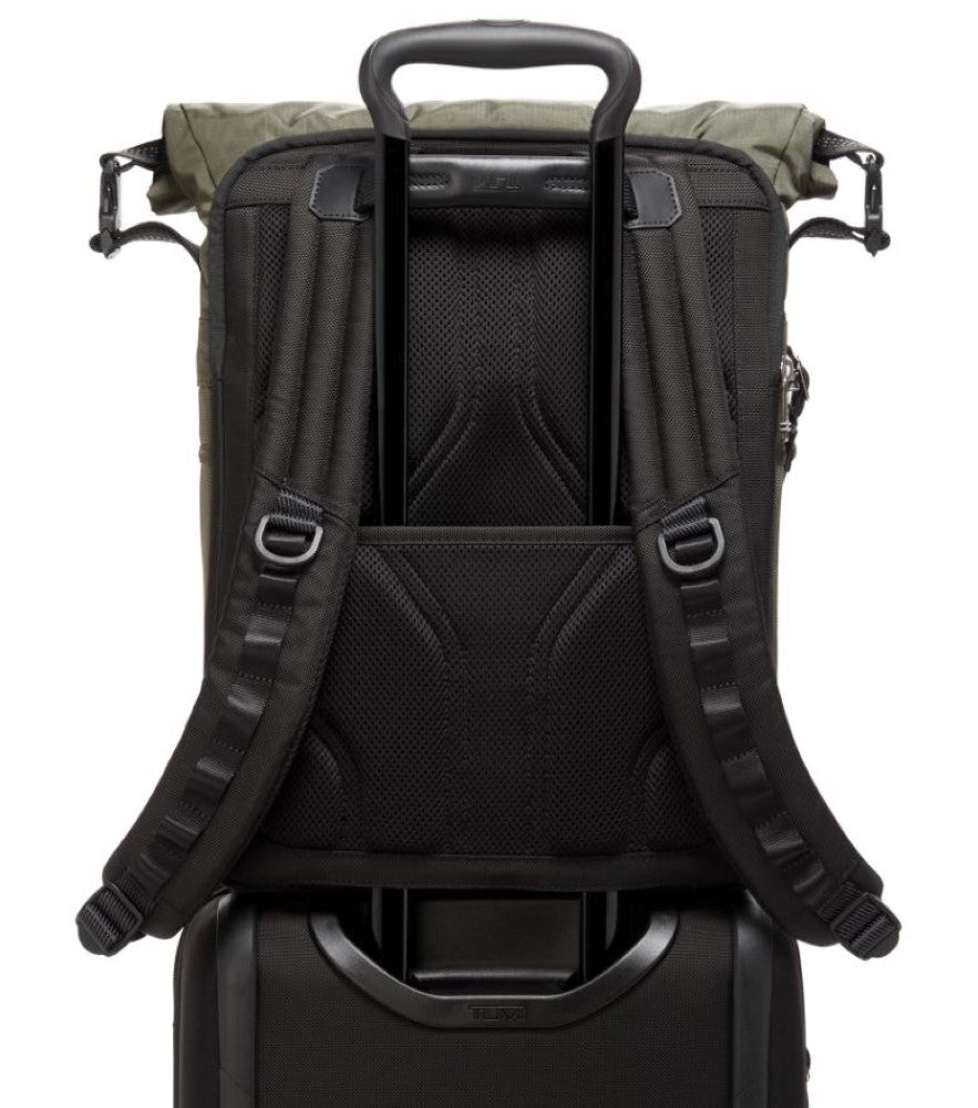 tumi alpha bravo luke roll top backpack hickory TUMI Alpha Bravo Ally Roll Top Backpack – ShopCGX
