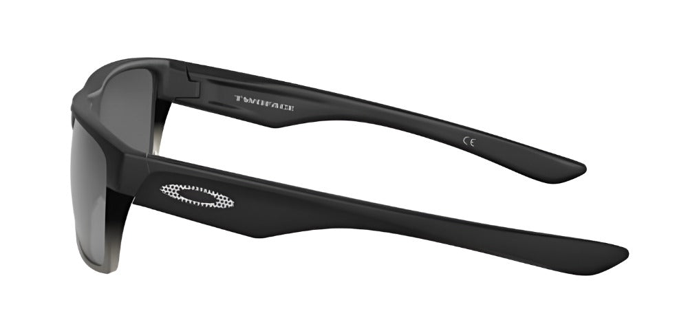 Oakley Twoface Matte Black Frame - Chrome Iridium Lens - Polarized Sunglasses