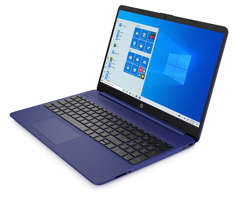 HP 15.6" Laptop - AMD Athlon 4GB RAM 256GB SSD - Indigo Blue