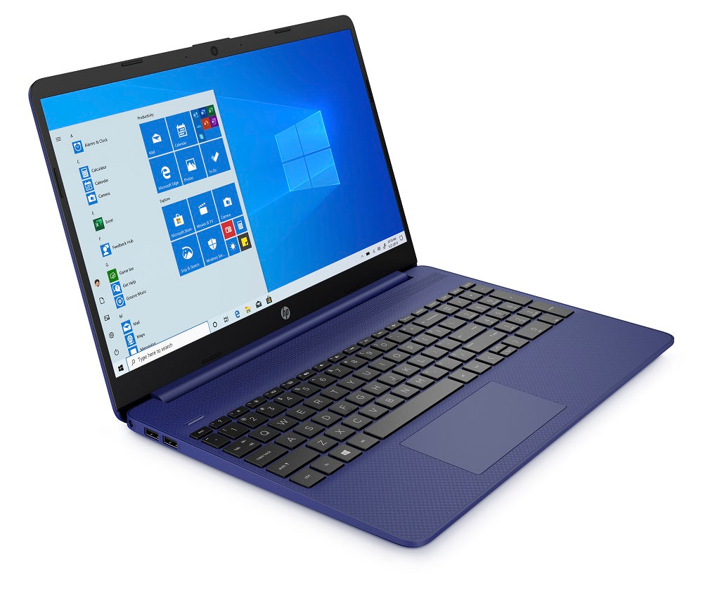 HP 15.6" Laptop - AMD Athlon 4GB RAM 256GB SSD - Indigo Blue