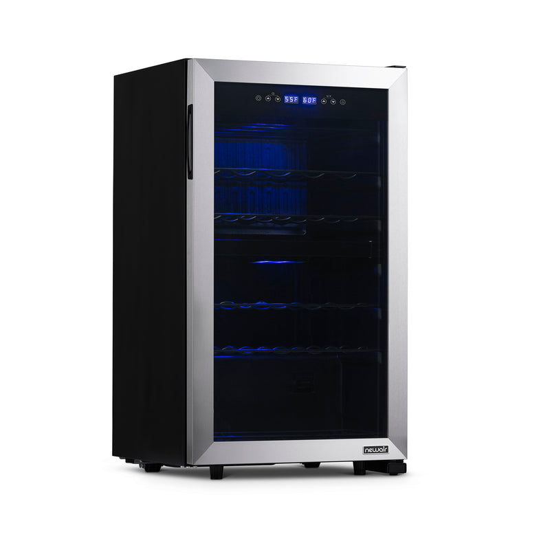 NewAir 28 Bottle Dual Zone Freestanding Wine Cooler