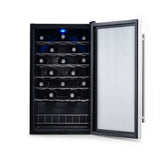 NewAir Freestanding 33 Bottle Compressor Wine Fridge