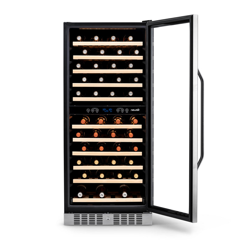 NewAir 116 Bottle Dual Zone Compressor Wine Cooler