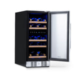 NewAir 29 Bottle Dual Zone Compressor Wine Cooler