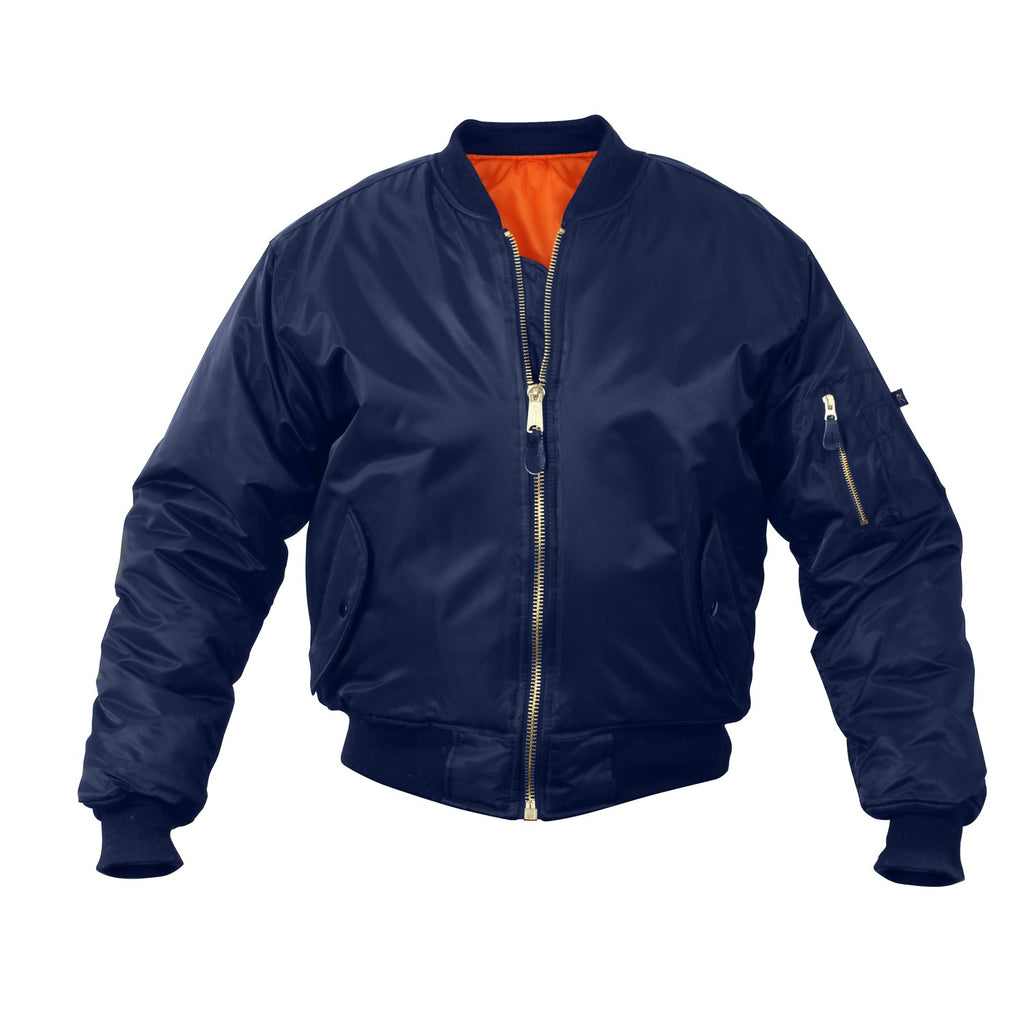 Rothco Mens MA-1 Flight Jacket - Size XXS - XL – ShopCGX
