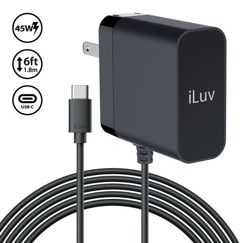 iLuv 45W USB Type-C Wall Charger