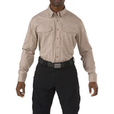 5.11 Mens Stryke Long Sleeve Button Down Polo Shirt