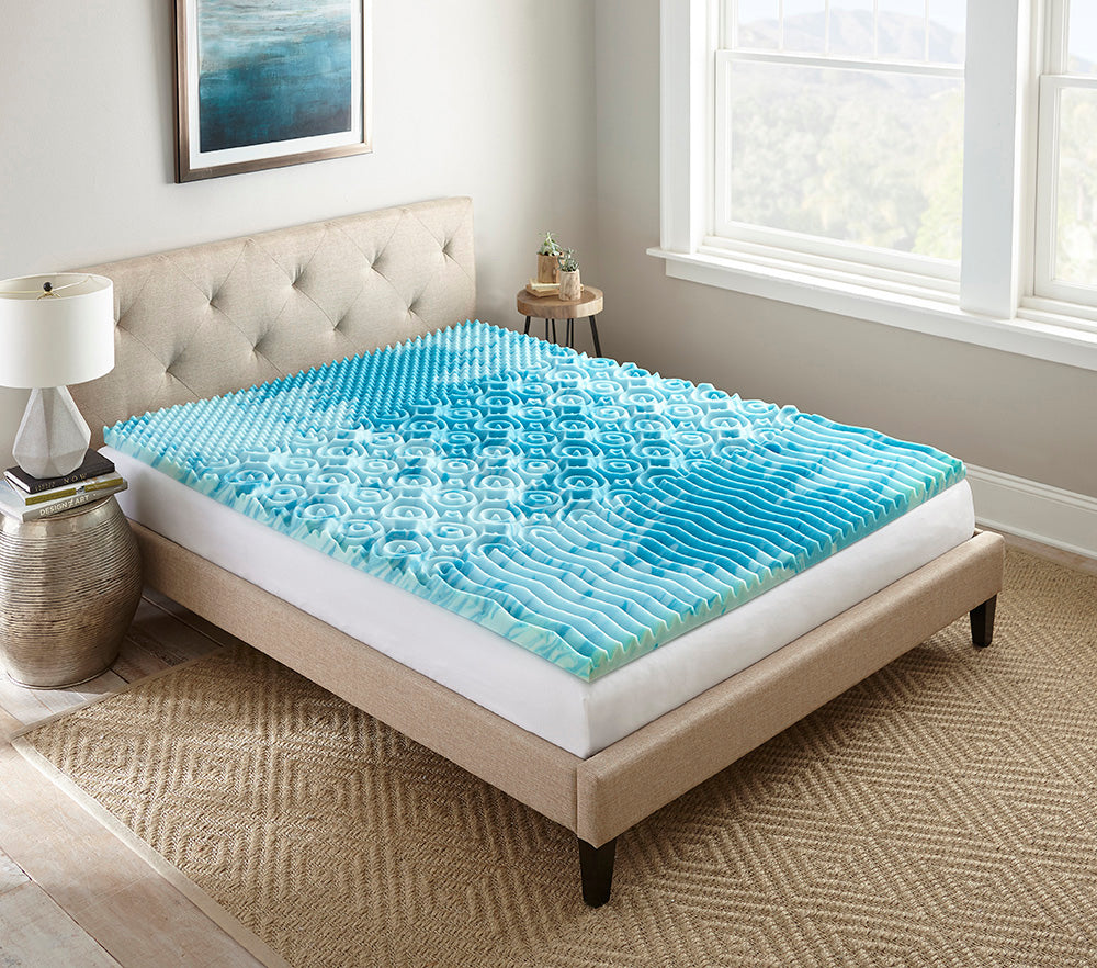 Thomasville 3" Tri-Zone Cooling GelLux Foam Mattress Topper - Twin