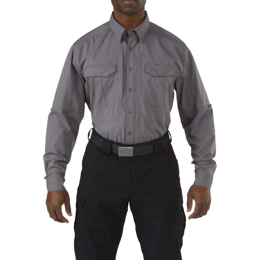 5.11 Mens Stryke Long Sleeve Button Down Polo Shirt - Size 3XL