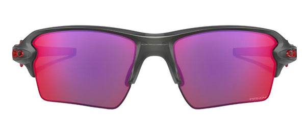 Oakley Flak 2.0 XL Matte Gray Smoke Frame - Prizm Road Lens - Polarized Sunglasses