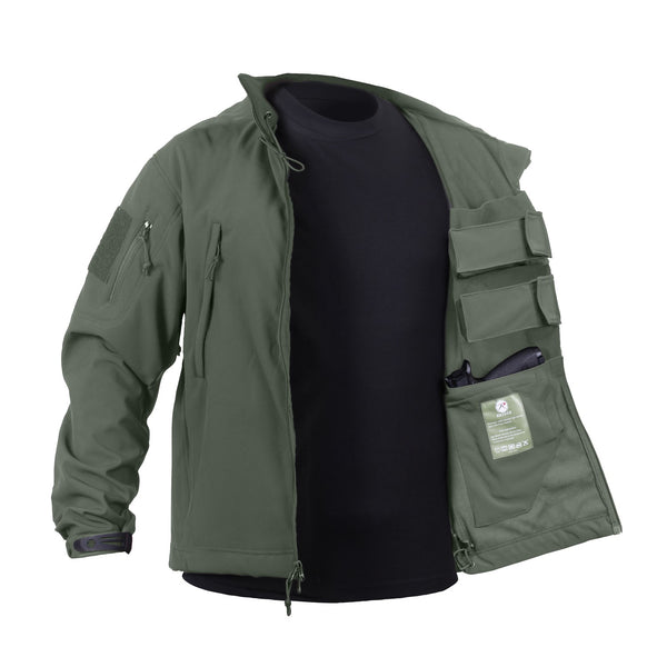 Rothco Mens Concealed Carry Soft Shell Jacket