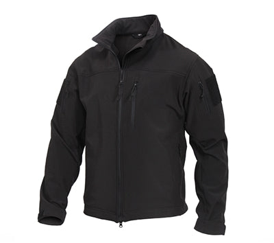 Rothco Mens Stealth Ops Soft Shell Tactical Jacket - Size S - XL