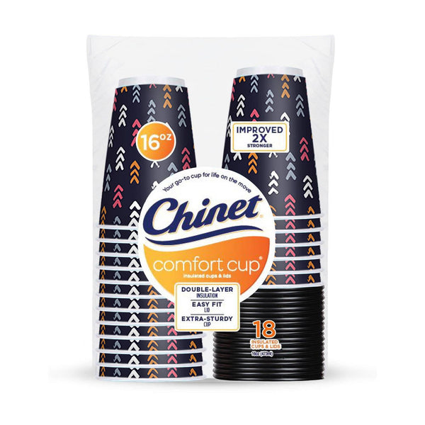 Chinet Comfort Cups - 18 Count