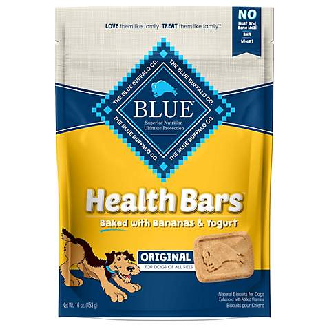 Blue Buffalo Blue Health Bars With Banana and Yogurt Dog Treats - 16 oz.