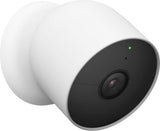 Google Nest Cam (Outdoor or Indoor, Battery) - 2 Pack