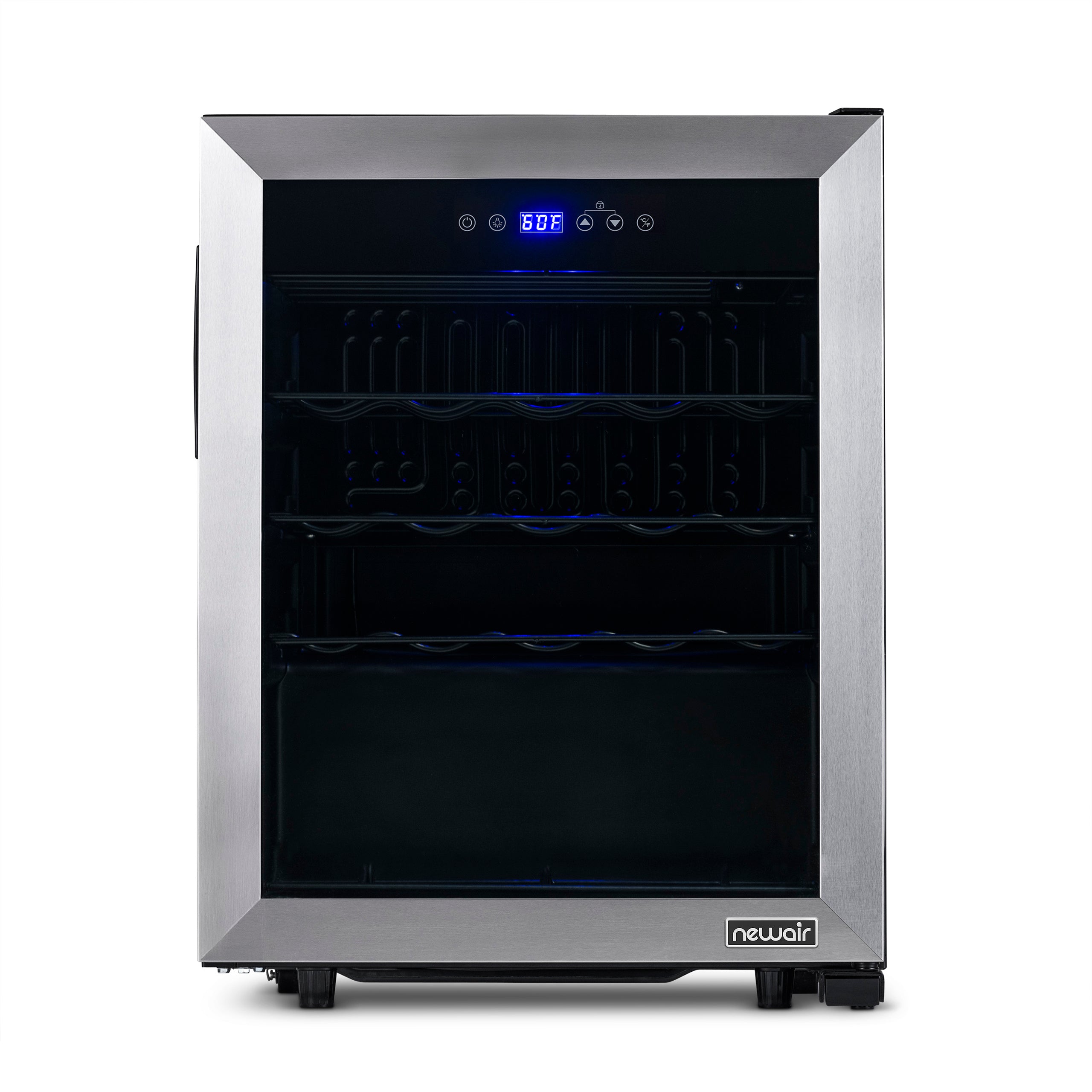 NewAir 23 Bottle Single Zone Freestanding Wine Cooler
