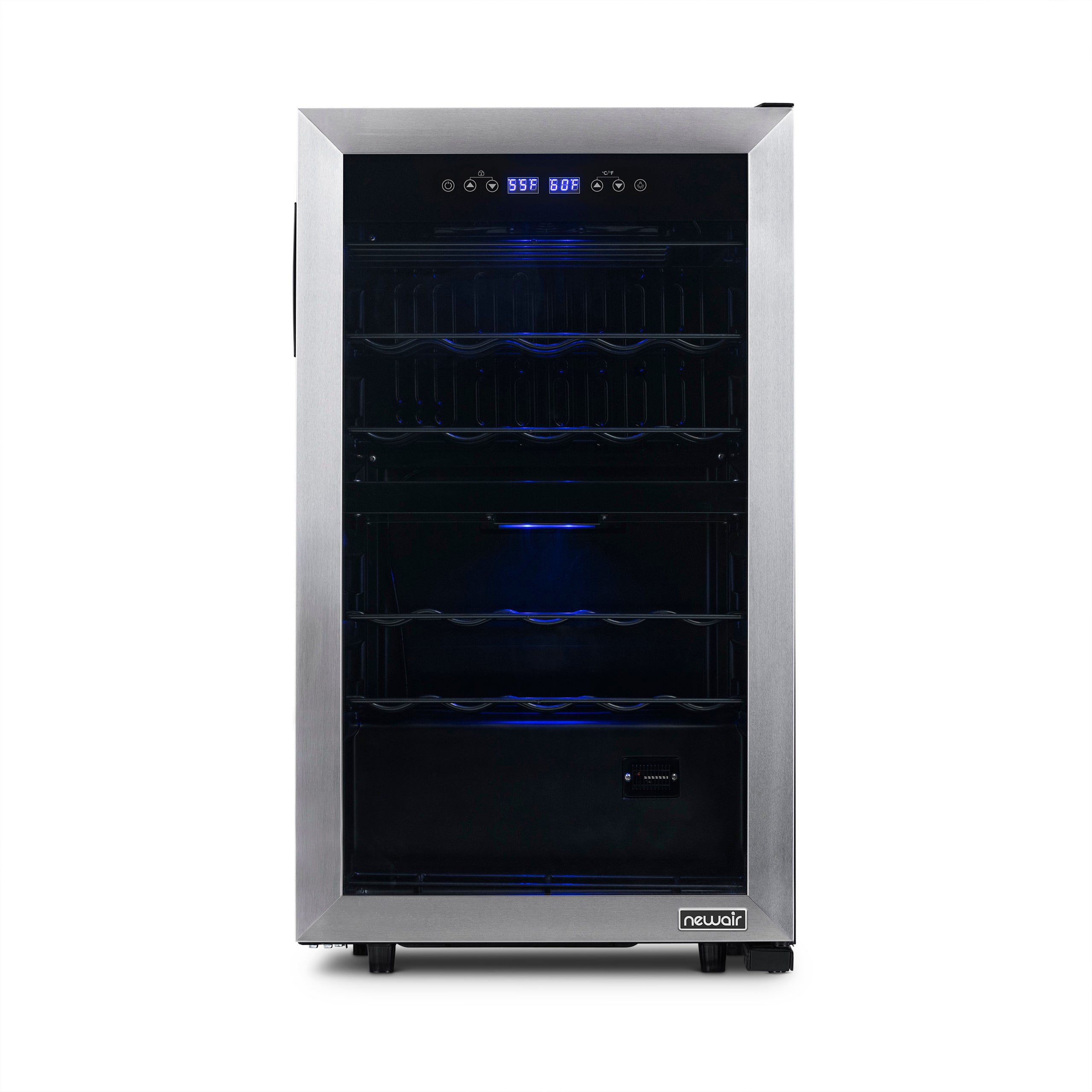 NewAir 28 Bottle Dual Zone Freestanding Wine Cooler