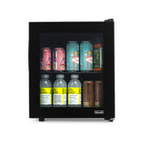 NewAir 60 Can Freestanding Beverage Cooler with Full Glass Door