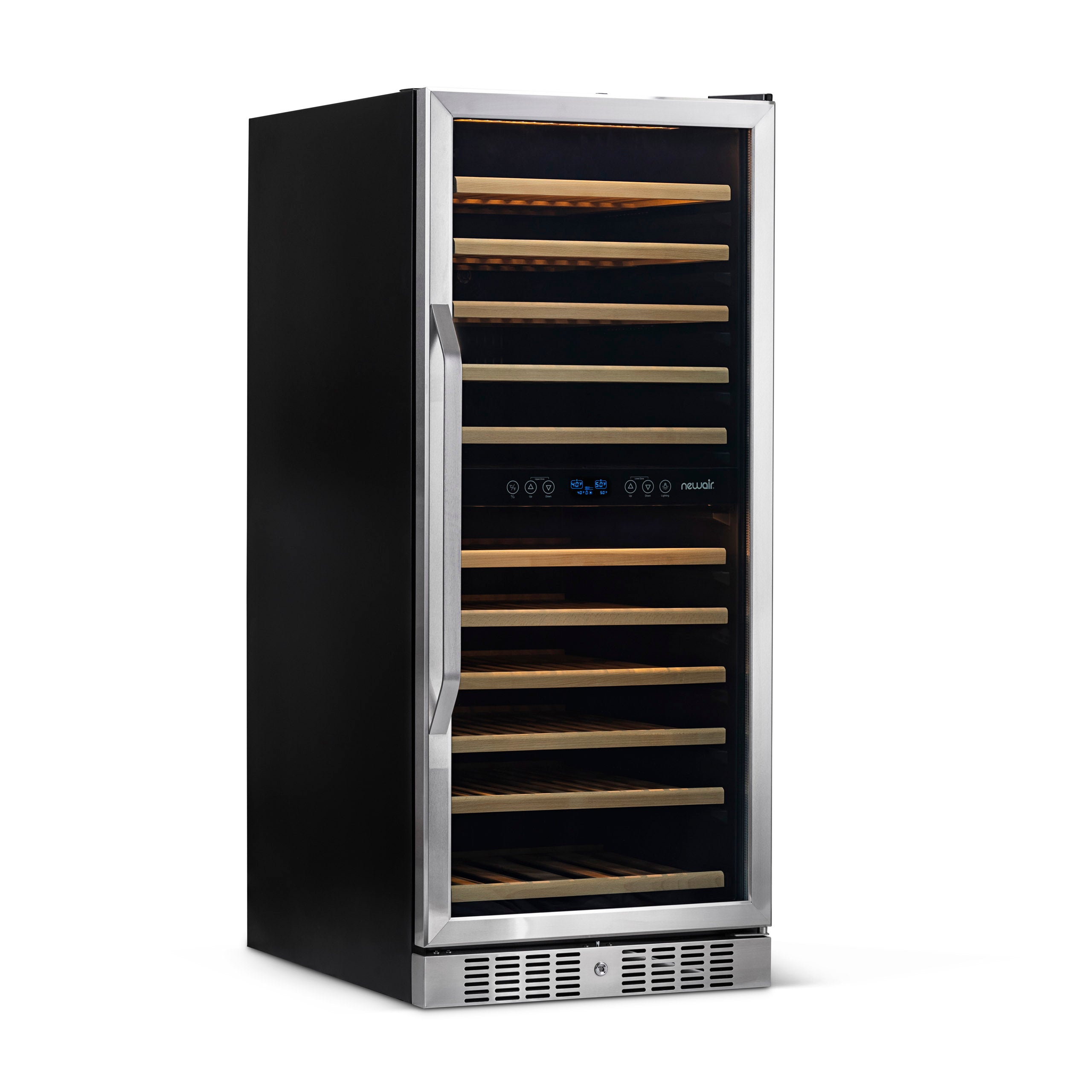NewAir 116 Bottle Dual Zone Compressor Wine Cooler